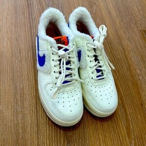 Nike Air Force 1 ‘07 Sherpa Fleece sneakers